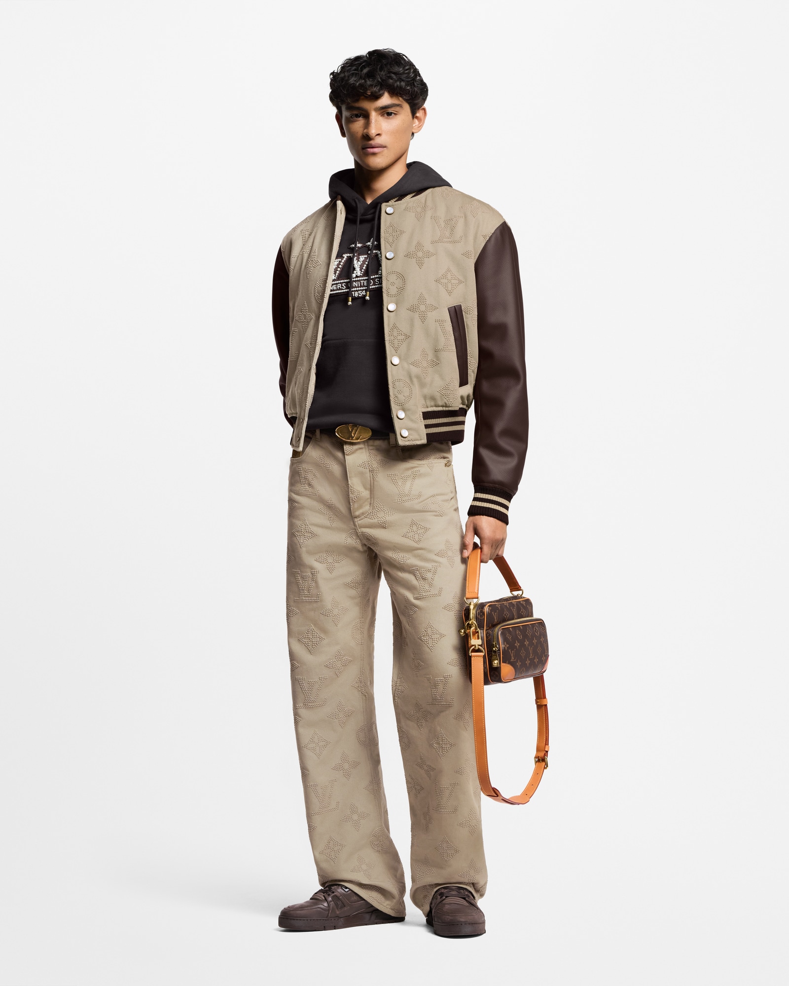 【LOUIS VUITTON】パール付き◎パールエンベリッシュド フーディ Pearl-Embellished Hoodie - Men - Ready-to-Wear | LOUIS VUITTON ®